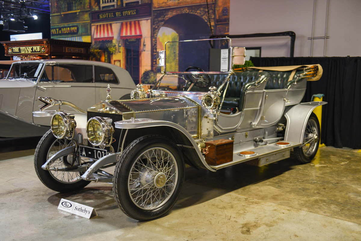 1909 Rolls-Royce 40/50 HP Silver Ghost Roi des Belges in the style of Barker offered at RM Sotheby’s The Guyton Collection